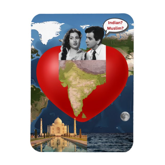 Magnet Flexible Indian Muslim (Vertical)