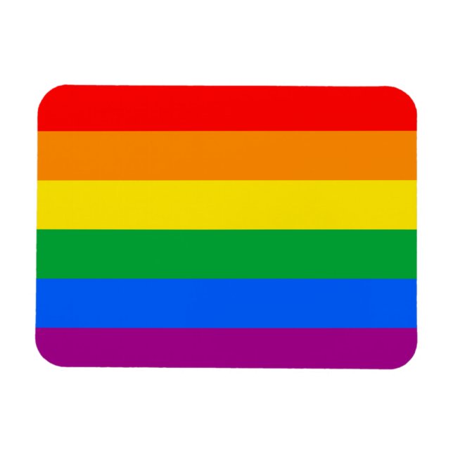 Magnet Flexible Indicateur gay pride (Horizontal)
