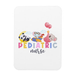 Magnet Flexible Infirmière pédiatrique Animal Safari Zoo Enfants I