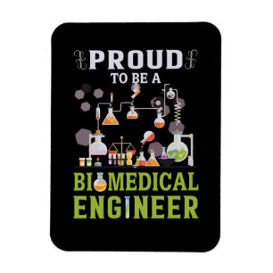 Magnet Flexible Ingénieur Fier D'Être Ingénieur Biomédical