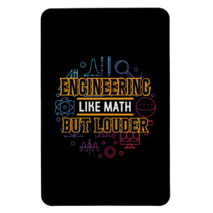 Magnet Flexible Ingénieur Ingénieur Comme Math