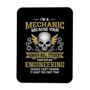 Magnet Flexible Ingénieur Je Suis Mécanicien