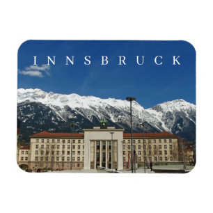 Magnet Flexible Innsbruck Liberation Memorial vue aimant réfrigéra