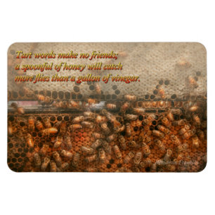 Magnet Flexible Inspiration - Rucher - Abeilles - Douce réussite