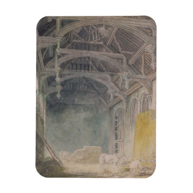 Magnet Flexible Intérieur du palais Saint-Jean, Eltham, vers 1793  (Vertical)