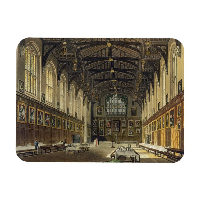 Magnet Flexible Interior of the Hall of Christ Church, illustratio (Horizontal)