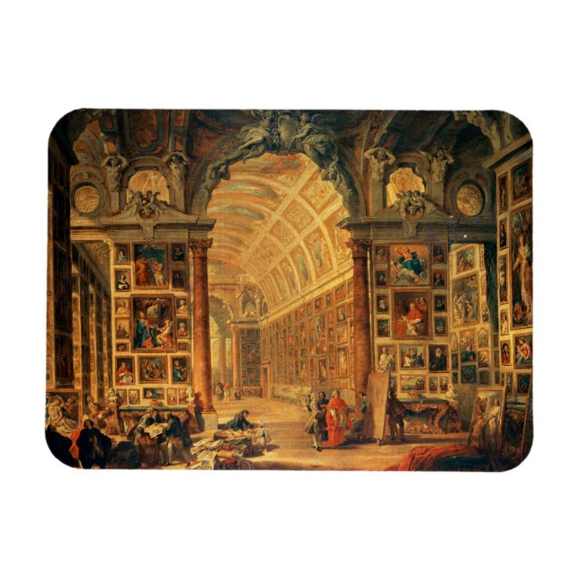 Magnet Flexible Interior View of the Colonna Gallery, Rome (Horizontal)