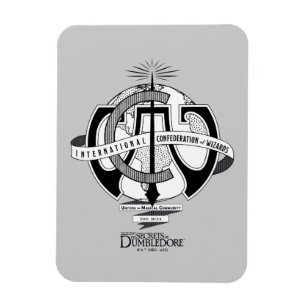 Magnet Flexible International Confederation of Wizards Logo