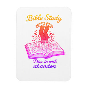 Magnet Flexible Invitation à l'étude biblique