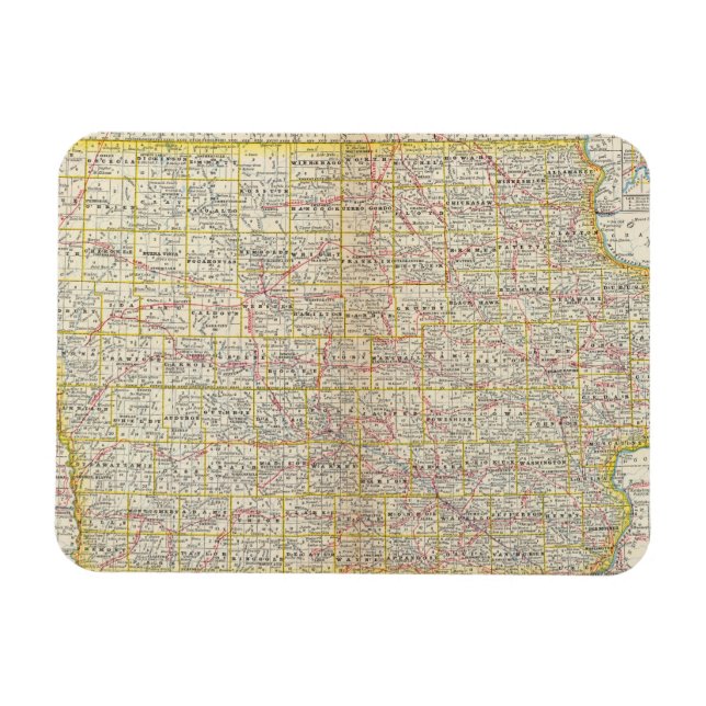 Magnet Flexible Iowa 6 (Horizontal)