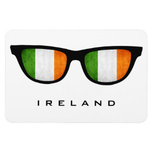 Magnet Flexible Ireland Shades texte et aimant couleur personnalis