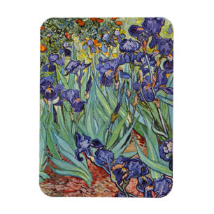 Magnet Flexible Iris de Van Gogh Peinture Impressionniste
