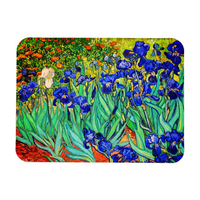Magnet Flexible Irises par Vincent Van Gogh (Horizontal)