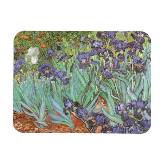 Magnet Flexible Irises par Vincent van Gogh (Horizontal)
