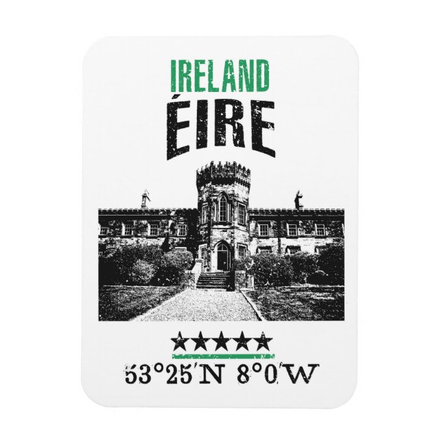 Magnet Flexible Irlande (Vertical)