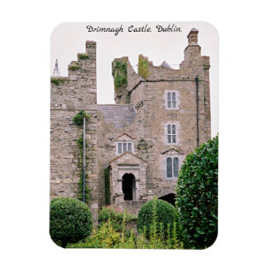 Magnet Flexible Irlande médiévale Drimnagh Château jardins antique