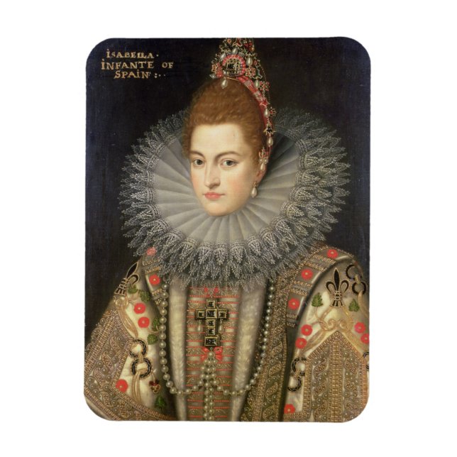 Magnet Flexible Isabella Clara Eugenia (1566-1633) (Vertical)