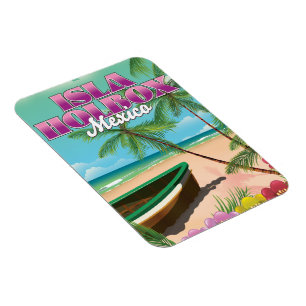 Magnet Flexible Isla Holbox Mexique