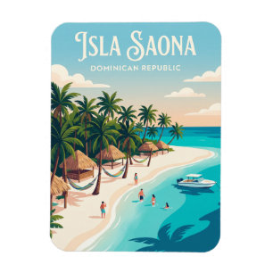 Magnet Flexible Isla Saona République dominicaine