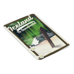 Magnet Flexible Islande pour faire du snowboard
