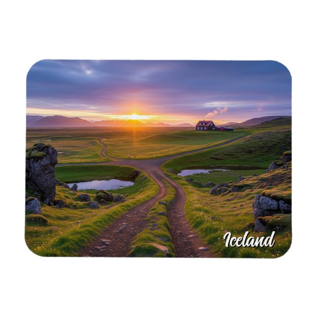 Magnet Flexible Islande Travel (Horizontal)