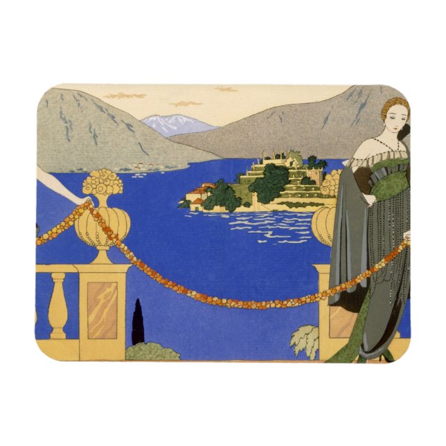 Magnet Flexible Isola Bella, robes de soirée dessinées par Redfern (Horizontal)