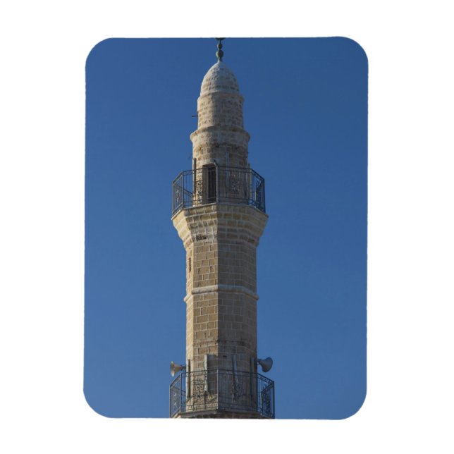 Magnet Flexible Israël, Tel Aviv, Jaffa, minaret de mosquée (Vertical)