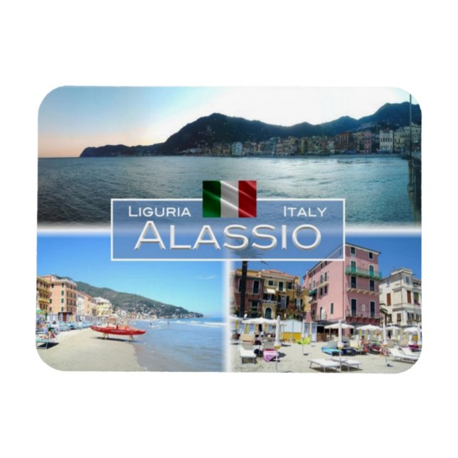 Magnet Flexible IT Italie - Alassio - (Horizontal)