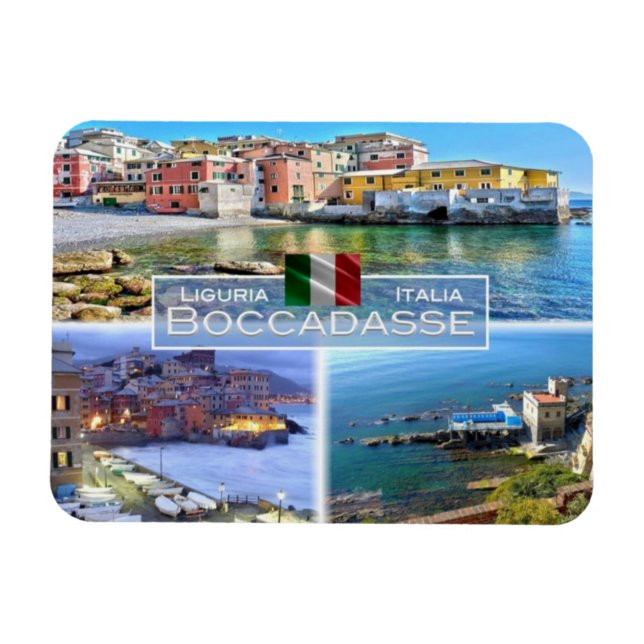 Magnet Flexible IT Italie - Boccadasse - (Horizontal)