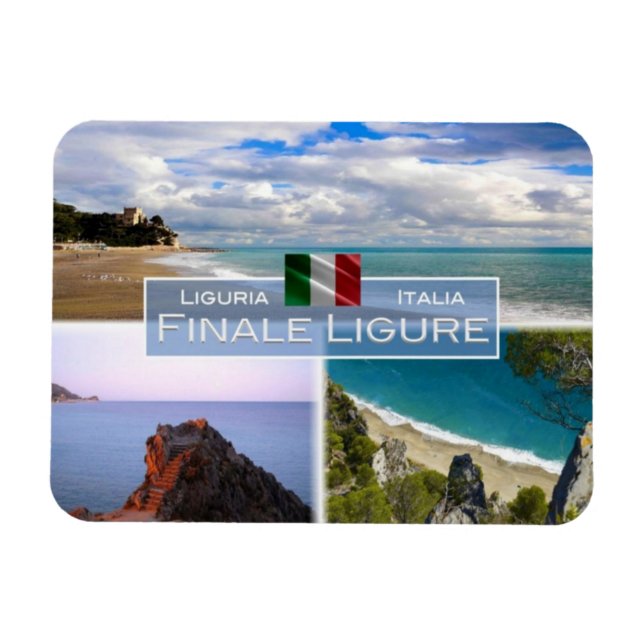Magnet Flexible IT Italie - Finale Ligure - Castelletto - (Horizontal)