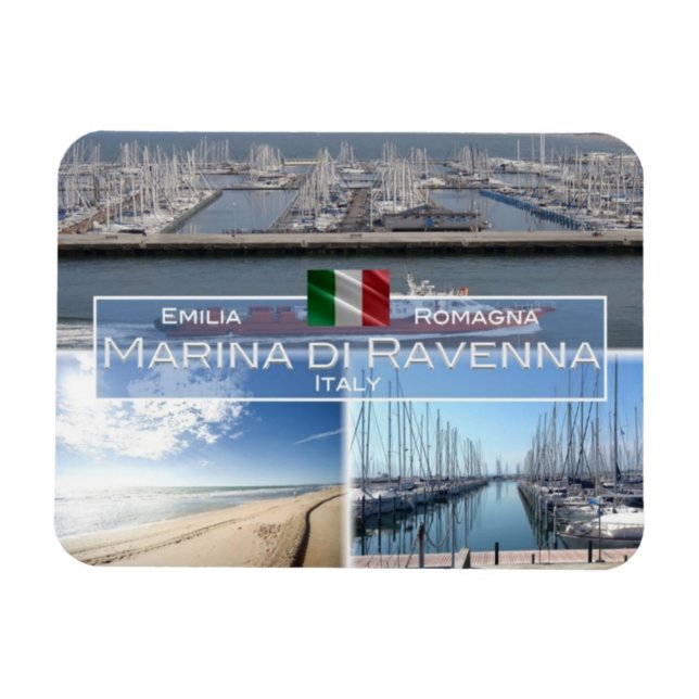 Magnet Flexible IT Italie - Marina di Ravenne - (Horizontal)