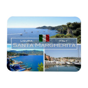 Magnet Flexible IT Italie - Père Noël Margherita ligure -