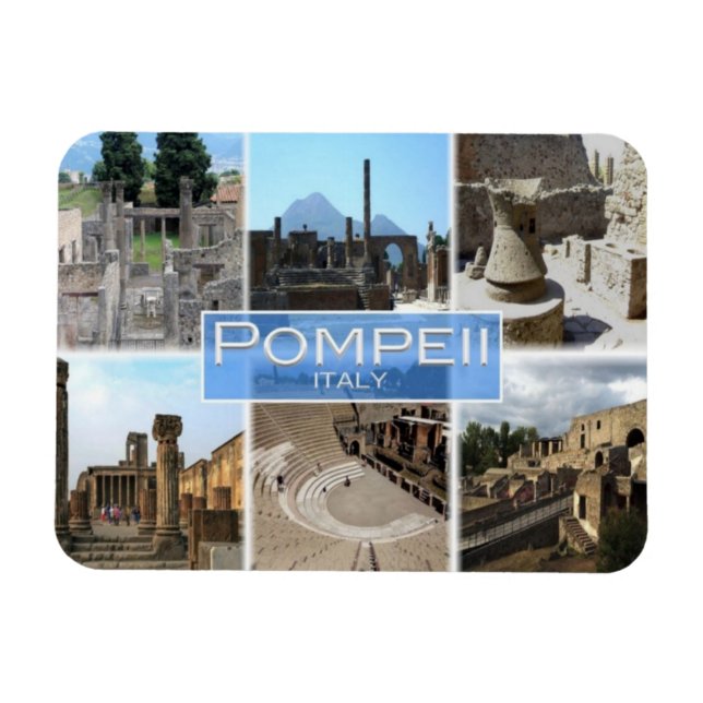 Magnet Flexible IT Italie - Pompeii Italie - Basilika - (Horizontal)