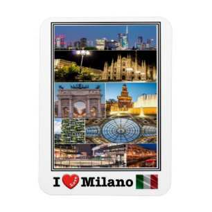 Magnet Flexible IT Italy - Milano - I Love Mosaic -