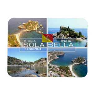 Magnet Flexible IT Italy - Taormina - Isola Bella -
