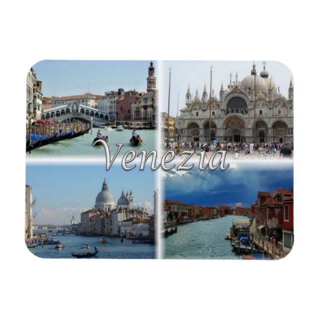Magnet Flexible IT Italy - Venezia - P.zza San Marco - (Horizontal)
