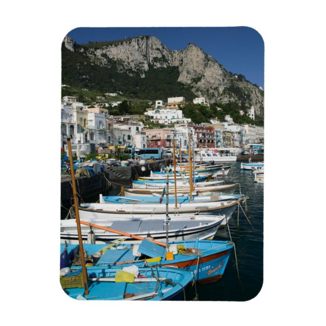 Magnet Flexible ITALIE, Campanie, (Baie de Naples), CAPRI : Marina (Vertical)