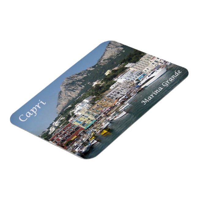 Magnet Flexible Italie - Campanie - Capri - Marina Grande - (Côté Gauche)