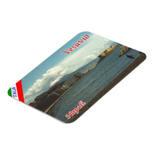 Magnet Flexible Italie - Campanie - Naples - Vesuvio -