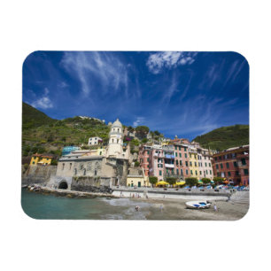Magnet Flexible Italie, Cinque Terre, Vernazza, Port et Eglise 2