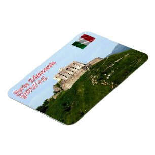 Magnet Flexible Italie - Ligurie - Gênes - Forte Diamante -