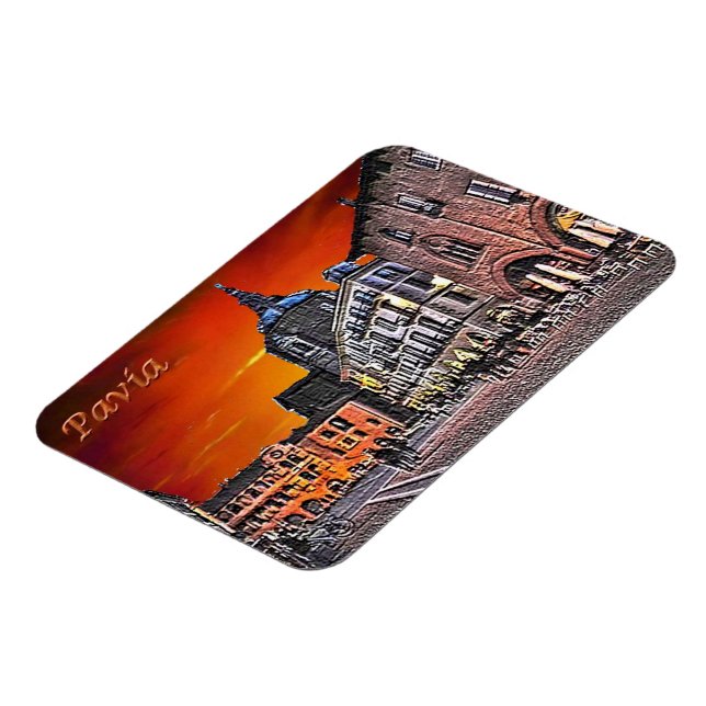 Magnet Flexible Italie - Lombardie - Pavie - (Côté Gauche)