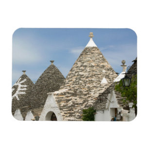 Magnet Flexible Italie, Pouilles, Alberobello, Terre des Trulli,