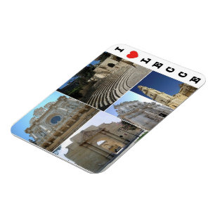 Magnet Flexible Italie - Pouilles - Salento - Lecce - I Love -