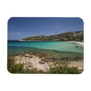 Magnet Flexible Italie, Sardaigne, Baja Sardaigne. Plage de la sta