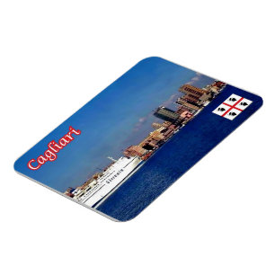 Magnet Flexible Italie - Sardaigne - Cagliari - Port -