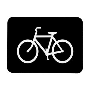 Magnet Flexible Itinéraire Vélo Blanc