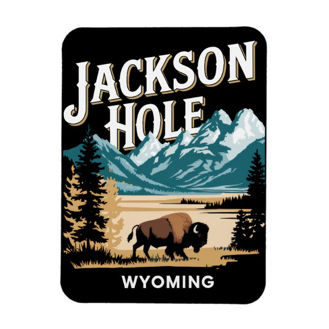 Magnet Flexible Jackson Hole (Vertical)