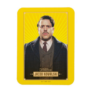 Magnet Flexible Jacob Kowalski Character Graphic