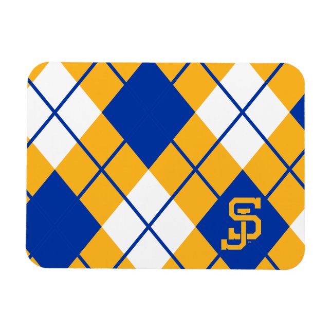 Magnet Flexible Jacquard de San Jose State Spartans (Horizontal)